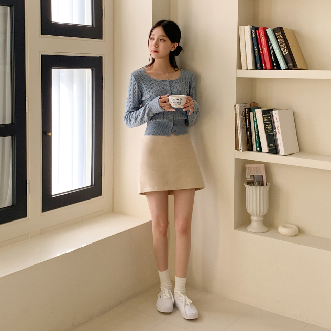 Aラインスカパン - [10代・20代女性ファッション,韓国通販, sona,SONA