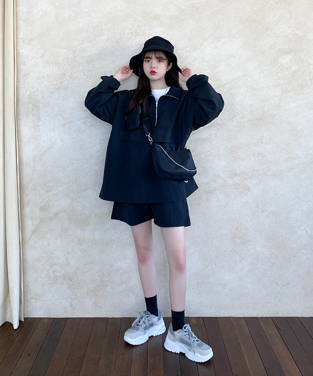 SONA | アクティブアノラックセット | 10代・20代女性ファッション韓国通販