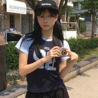 レタリングラグラン半袖Tシャツ