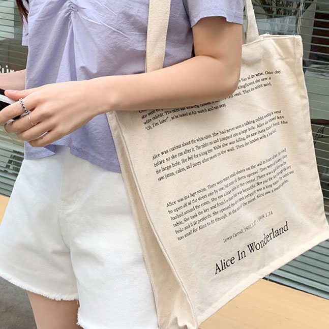 ALICEレタリングエコバック