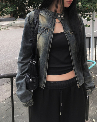 ウォッシュデニムジャケット