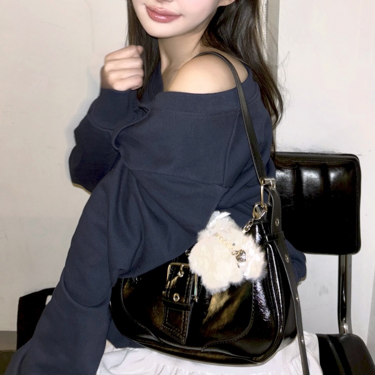 限定数量]バックルフェイクレザーショルダーバッグ｜バッグ｜韓国