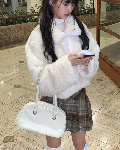 レディース 【最終価格】MONOHA ショートファージャケット
