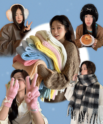 【最安値/冬小物集】寒さ対策！保温性抜群の冬小物22種