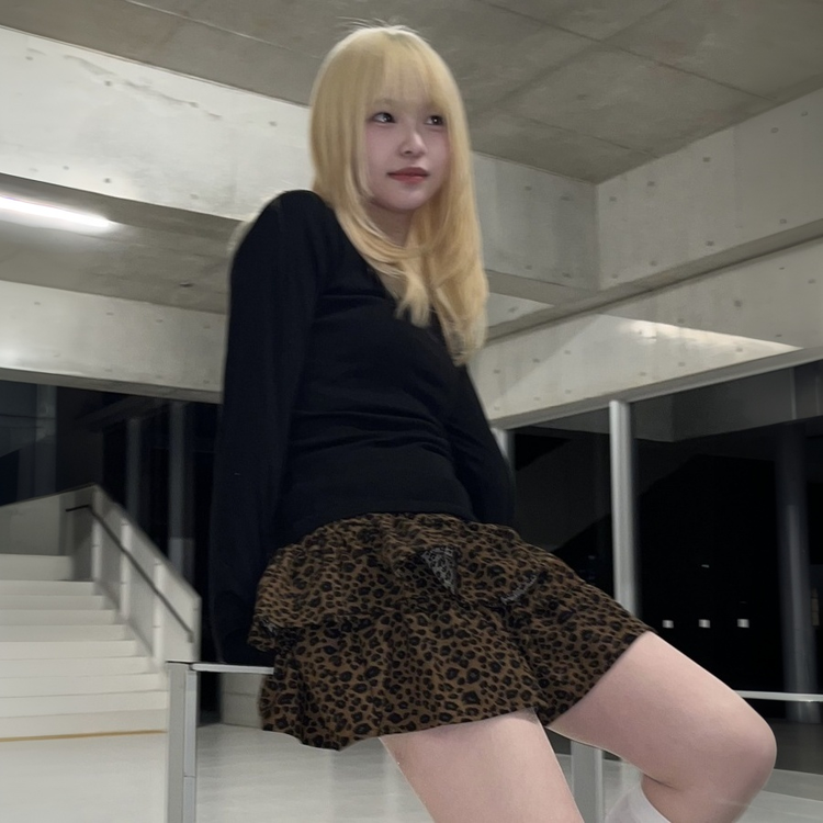 MADISONBLUE コーデュロイフレアスカート GU(ジーユー)の「コーデュロイフレアスカートAM」 - PARTE