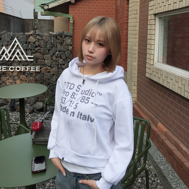 値下げ不可　h.naoto FRILL ジップアップパーカー THE NORTH FACE パーカー FACE/ザ・ノース・フェイス REARVIEW