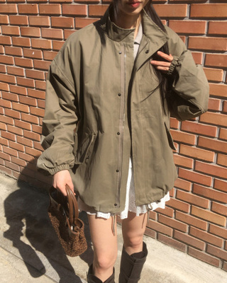 コットンミリタリージャケット