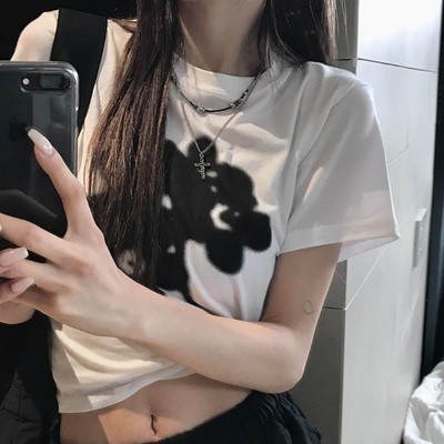 クローバークロップ半袖Tシャツ