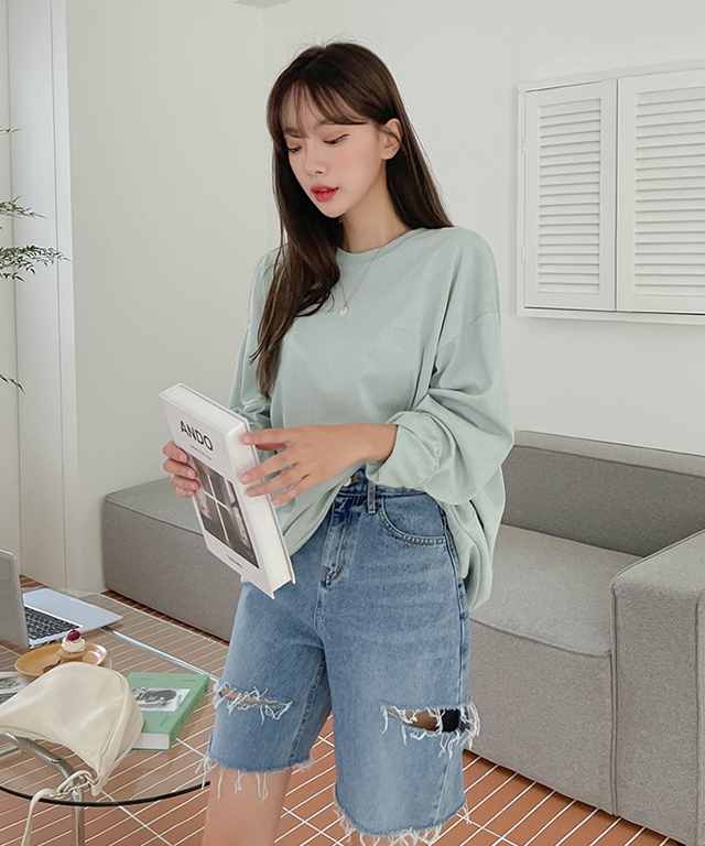 バルーン袖Tシャツ全11色