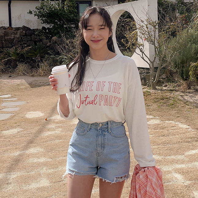 ベーシックレタリングTシャツ
