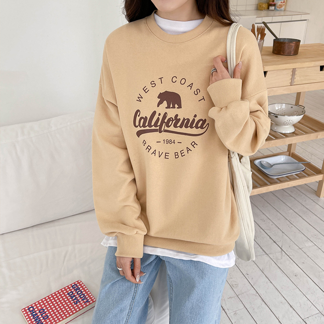 レタリングプリントトレーナー