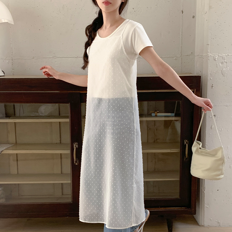 マルチスタイル / ふんわりレイヤード）ヘリデン シースルー