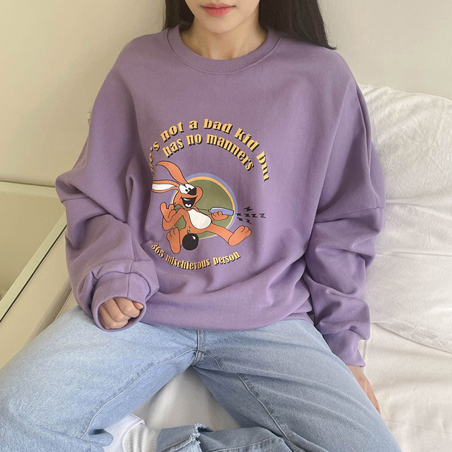 ドロップショルダートレーナー