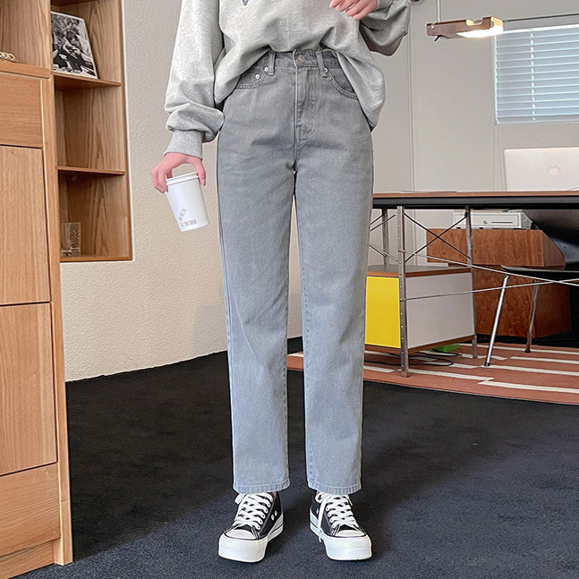 ビンテージストレートデニムパンツ