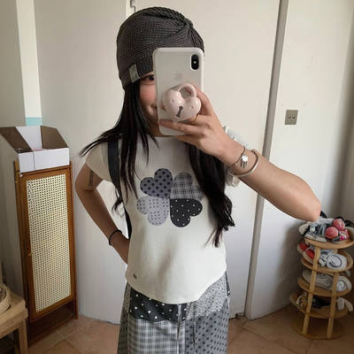 クローバー半袖Tシャツ