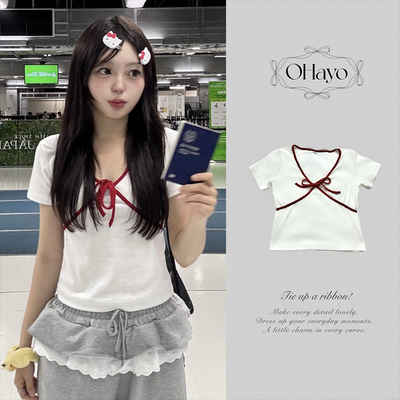 半袖Tシャツ スコーンリボンTシャツ
