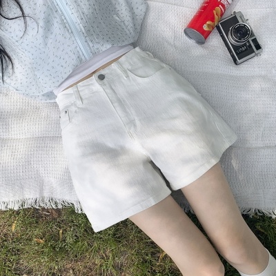 スパンコットンベーシックパンツ