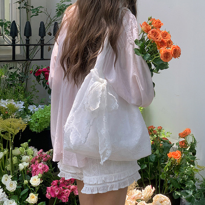 レースポイントビーチショルダーバッグ