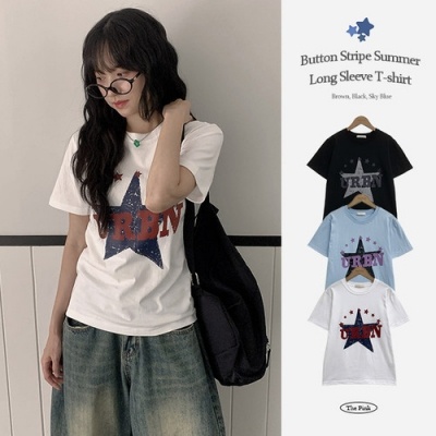 ビンテージプリンティング半袖Tシャツ