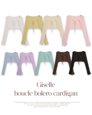 リボンストラップボレロ(9color)