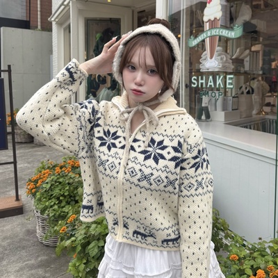 リボンイヤーマフ