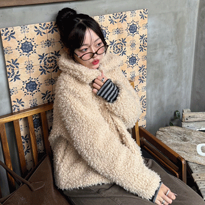 Freckle seoul ボアスタジャン 茶色 Freckle seoul ボアスタジャン 茶色 freckle seoul