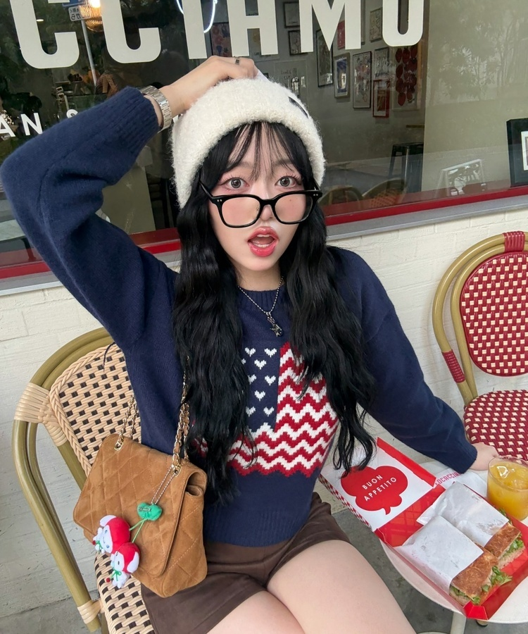 USAクロップニット｜ニット｜韓国ファッション通販 SONA