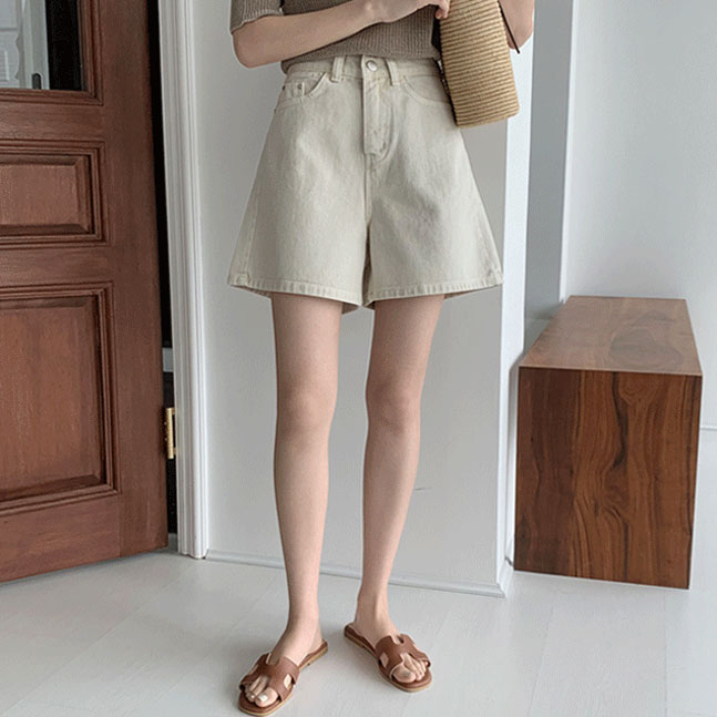 コットンショートパンツ