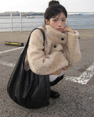 ピニングボアハーフコート