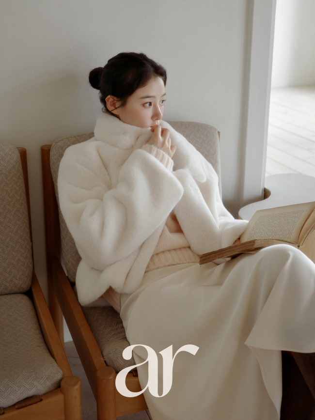 premium orderセットアップ対応 フェイクファー襟パイピングジャケット premium order/初回分完売/セットアップ対応】フェイクファー襟