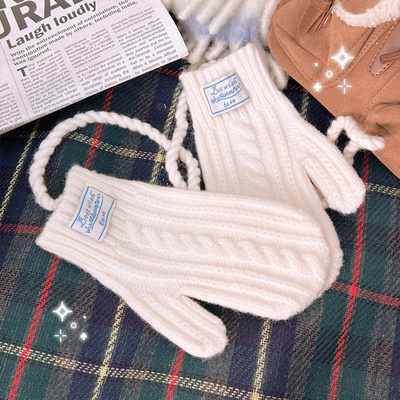 ウィンターニット手袋