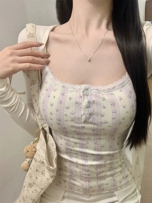 ボリュームキャップ、レース スリム ノースリーブ