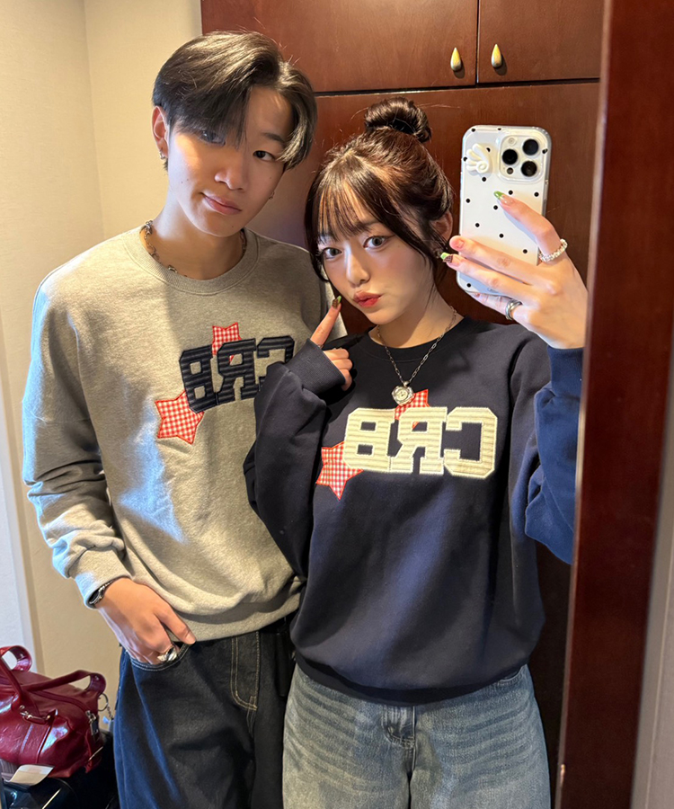 4次完売❤️MADE】 CRBワッペントレーナー｜スウェット｜韓国
