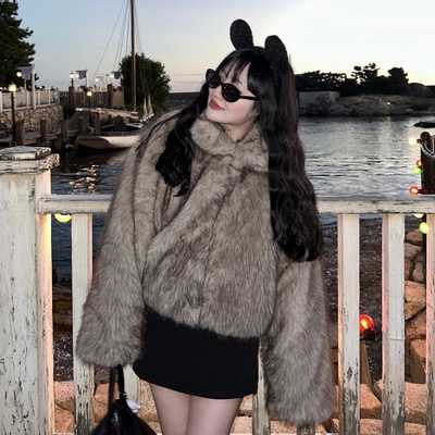 フェイクファージャケット