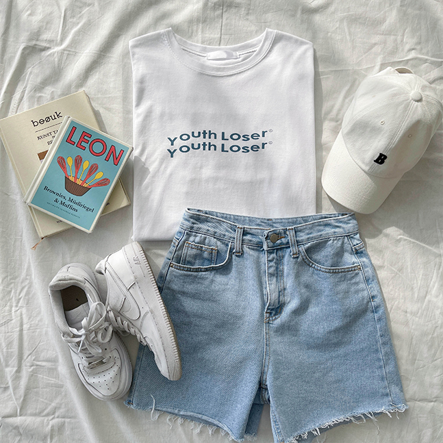 Sona Youthバックプリント半袖tシャツ 10代 代女性ファッション韓国通販