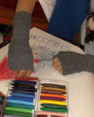 ウォーマーロング手袋