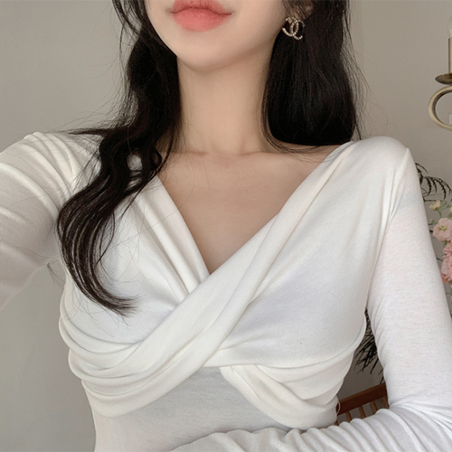 ツイストラップTシャツ
