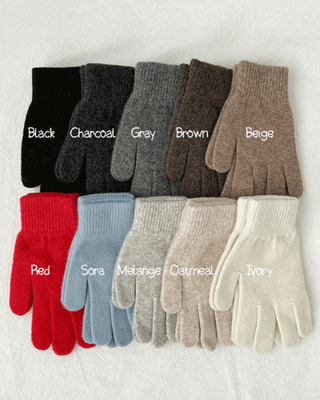 デイリーソフトニット手袋(10color)