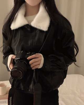 ウールファーライダージャケットジャンパー