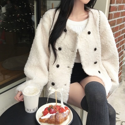 ツーボタンボアジャケット