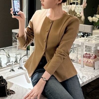 （ふわふわ裏起毛素材／冬のお呼ばれコーデ♥）   裏起毛ライン 冬ブラウス