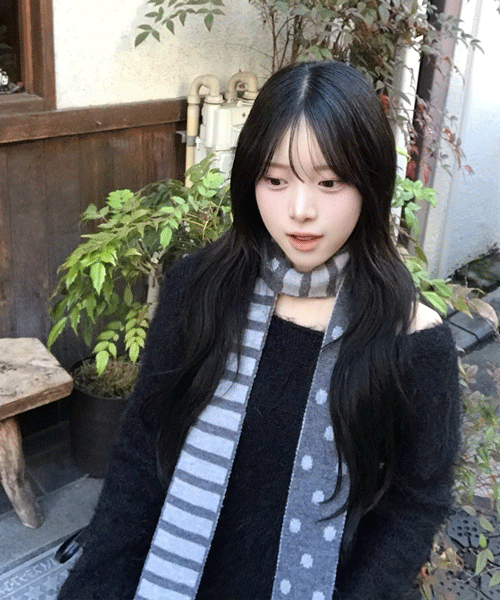 도트 타이 머플러