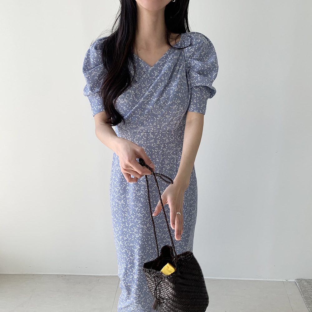 Sona フラワーロングワンピース 10代 代女性ファッション韓国通販