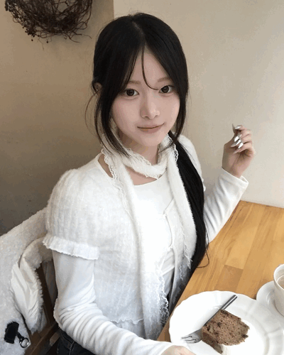 【SET】ナチュラルレーストップス＋ストール