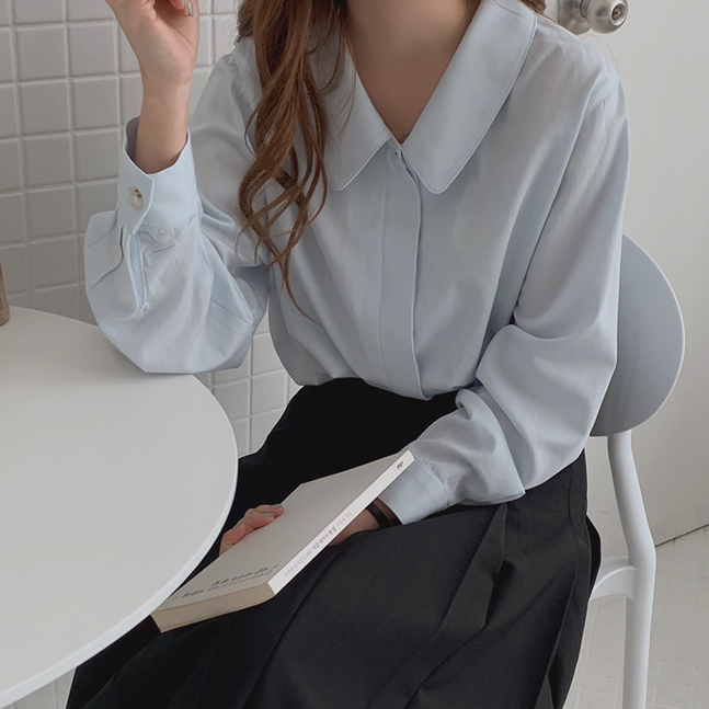 Sona デイジーカラーブラウス 10代 代女性ファッション韓国通販
