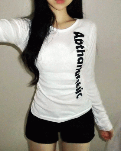 サイドシアリング長袖Tシャツ(6color)