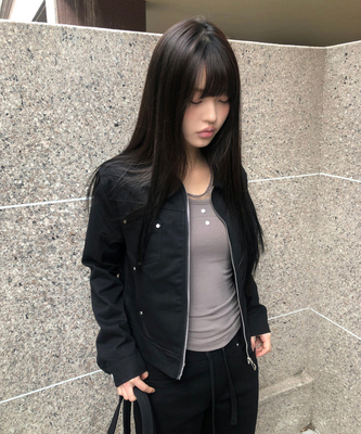 スタッズコットンジャケット