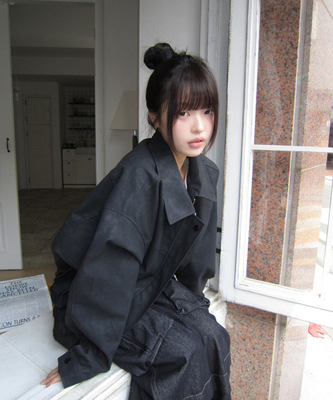 オーバースエードジャケット