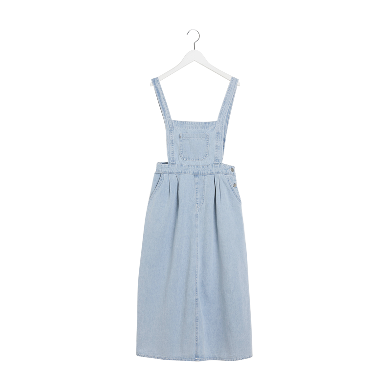 Sona デニムサスペンダワンピース 10代 代女性ファッション韓国通販