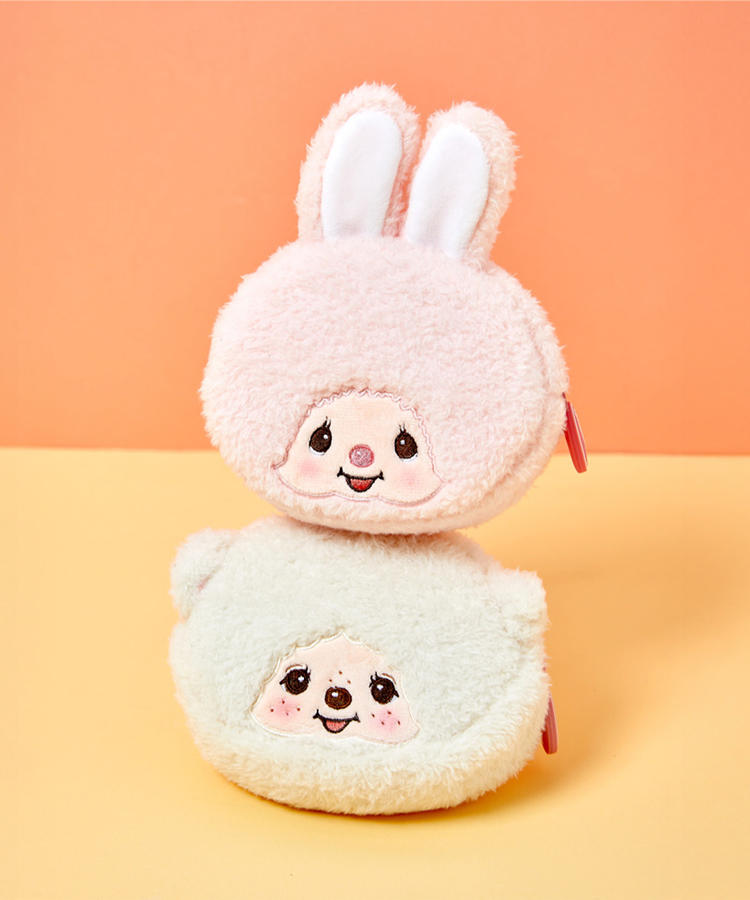 ●공동구매 [몬치치] 라운드 파우치+스티커 SET